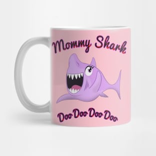 Mommy shark halloween day Mug